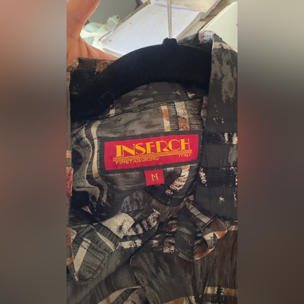 Inserch Abstract Pattern Shirt. From Italy. - Picture 4 of 4